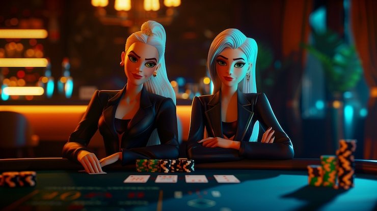 Texas Poker betting interface showing hole cards, current pot, and action controls on dollartoto wap
